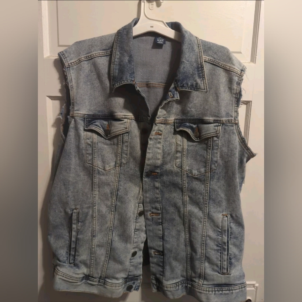 Denim vest